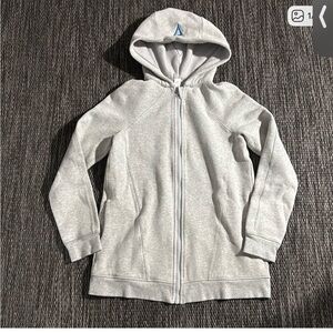 Ivivva Girls' Sea to Sky Hoodie - Light Gray